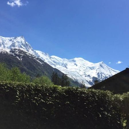 Studio Au Calme Avec Jardin Et Vue Mont-Blanc Chamonix Mont Blanc Exterior foto